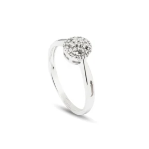 Anello Shape Navy con stella oro 18 kt con diamanti - immagine 6