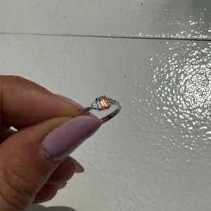 Anello Maia oro 18 kt diamanti e pietra preziosa - immagine 7