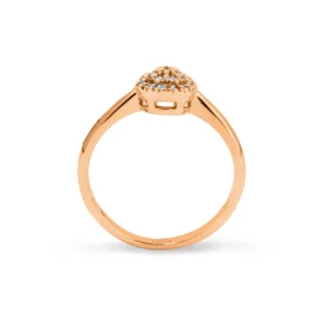 Anello Shape Navy con stella oro 18 kt con diamanti - immagine 4