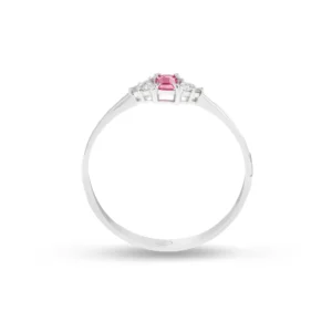 Anello Maia oro 18 kt diamanti e pietra preziosa - immagine 5