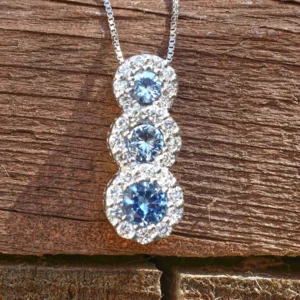 Collana Nila oro 18 kt diamanti e pietre preziose - immagine 6