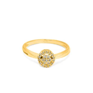 Anello Shape Navy con stella oro 18 kt con diamanti - immagine 8