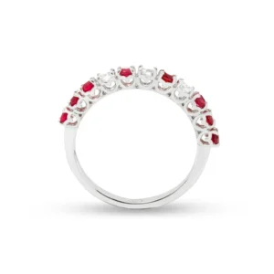 Anello Armonia oro 18 kt diamanti e pietre preziose - immagine 5