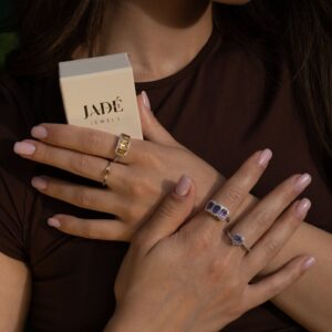 Anello Bohéme trilogy oro 18 kt con diamanti - immagine 9