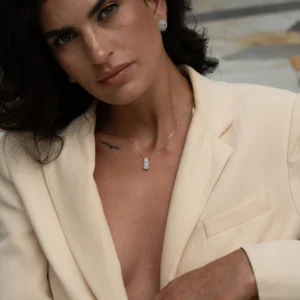 Collana Nila oro 18 kt diamanti e pietre preziose - immagine 8