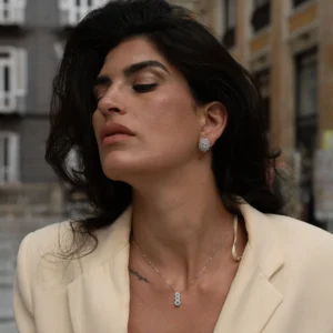 Collana Nila oro 18 kt diamanti e pietre preziose - immagine 7