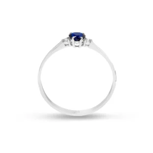 Anello amber medium in oro 18 kt diamanti e pietra preziosa - immagine 3