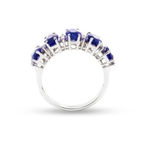 Anello Aura oro 18 kt diamanti e pietre preziose - immagine 5