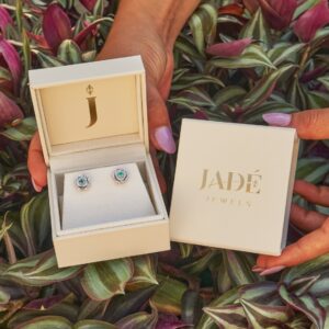 Orecchini Alice 18 kt diamanti e pietre preziose - immagine 7