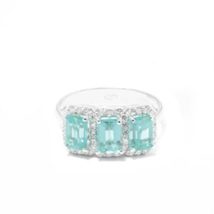 Anello Bohéme trilogy oro 18 kt con diamanti - immagine 3