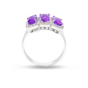 Anello Bohéme trilogy oro 18 kt con diamanti - immagine 7