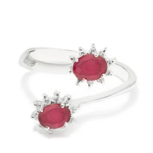 Anello cotrariè oro 18 kt diamanti e pietre preziose - immagine 8