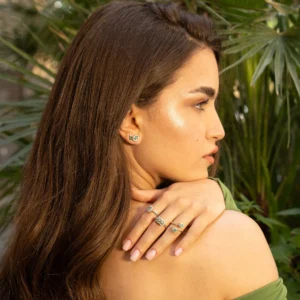 Anello Atena trilogy oro 18 kt con diamanti - immagine 7