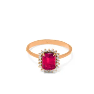 Anello Olimpia oro 18 kt diamanti e pietre preziose - immagine 9