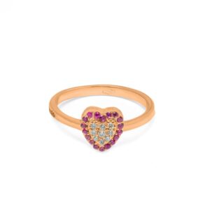 Anello Hanna oro 18 kt con diamanti e pietre preziose - immagine 5