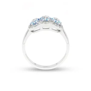 Anello Atena trilogy oro 18 kt con diamanti - immagine 5