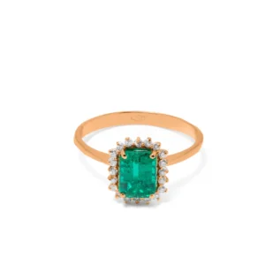 Anello Olimpia oro 18 kt diamanti e pietre preziose - immagine 6