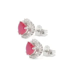 Orecchini Arya in oro 18 Kt diamanti e pietre preziose - immagine 3