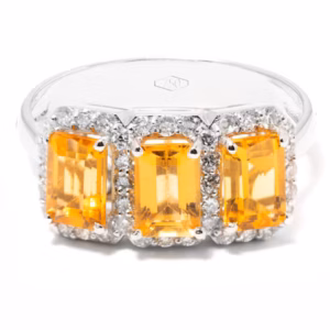 Anello Bohéme trilogy oro 18 kt con diamanti - immagine 1