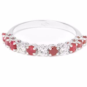 Anello Armonia oro 18 kt diamanti e pietre preziose - immagine 1